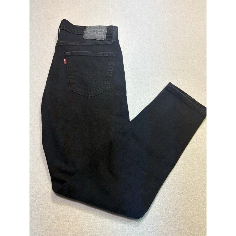 LEVIS 531 Athletic Slim 34x34 Men Black Jean